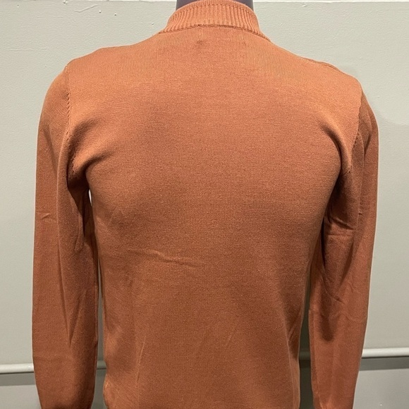 Lavane sweater shirt mock neck mustard regular fit - Picture 3 of 3
